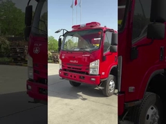 4WD China Mini 88KW ISUZU 2000L Foam Water Fire-Fighting Vehicle