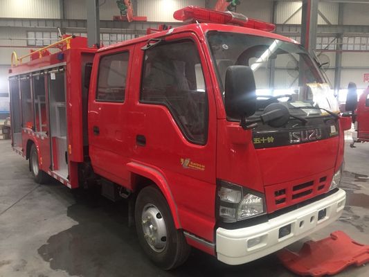 China Mini 88KW  ISUZU 2000L Foam Water Fire-Fighting Vehicle