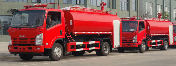 ISUZU 190HP Water Rescue Fire Truck 4x2 8 Ton For Fire Fighting
