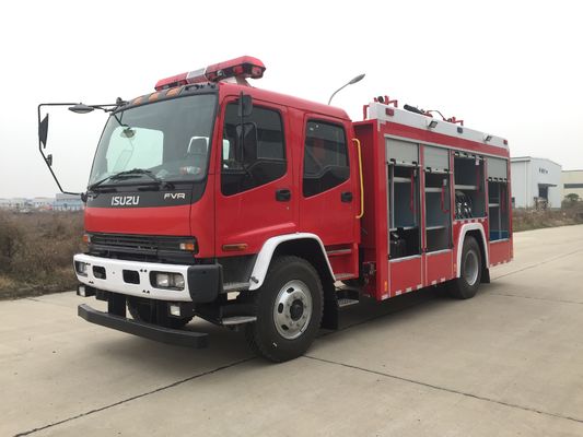 ISUZU 6 TON Kota Truk Pemadam Kebakaran utama busa 177kw