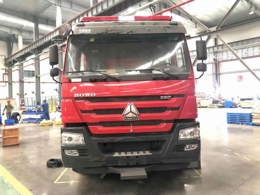HOWO Heavy Duty Foam Fire Truck 17000L For Emergency Rescue