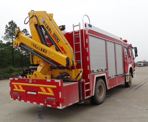 SINOTRUK Heavy Duty Rescue Truck ,  6 Wheeled Road Rescue Emergency Vehicles