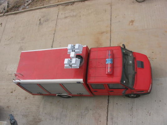 IVECO 130HP Mini Rescue Trucks , 4x2 Fire Truck Vehicles For Fire Fighting