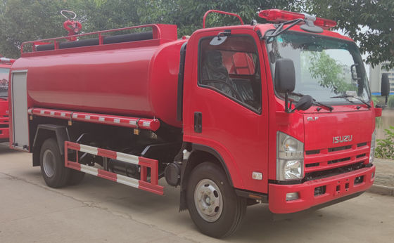 ISUZU 8T Water Fire Truck Fire Engine 139kw For Emergency Rescue